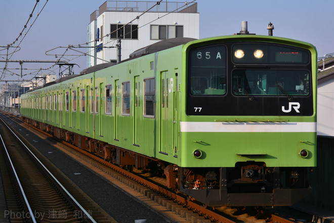 【JR西】おおさか東線から201系が定期営業運転を終了を衣摺加美北駅で撮影した写真