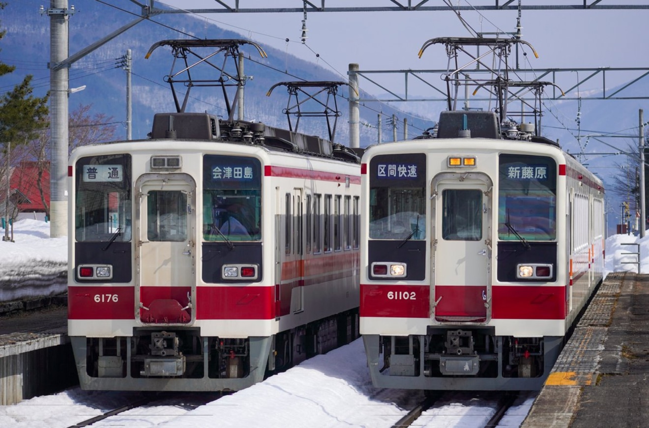【会津】会津鉄道で6050型が運行終了の拡大写真