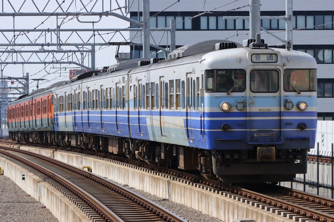 【JR東】新潟地区の115系6連運用終了