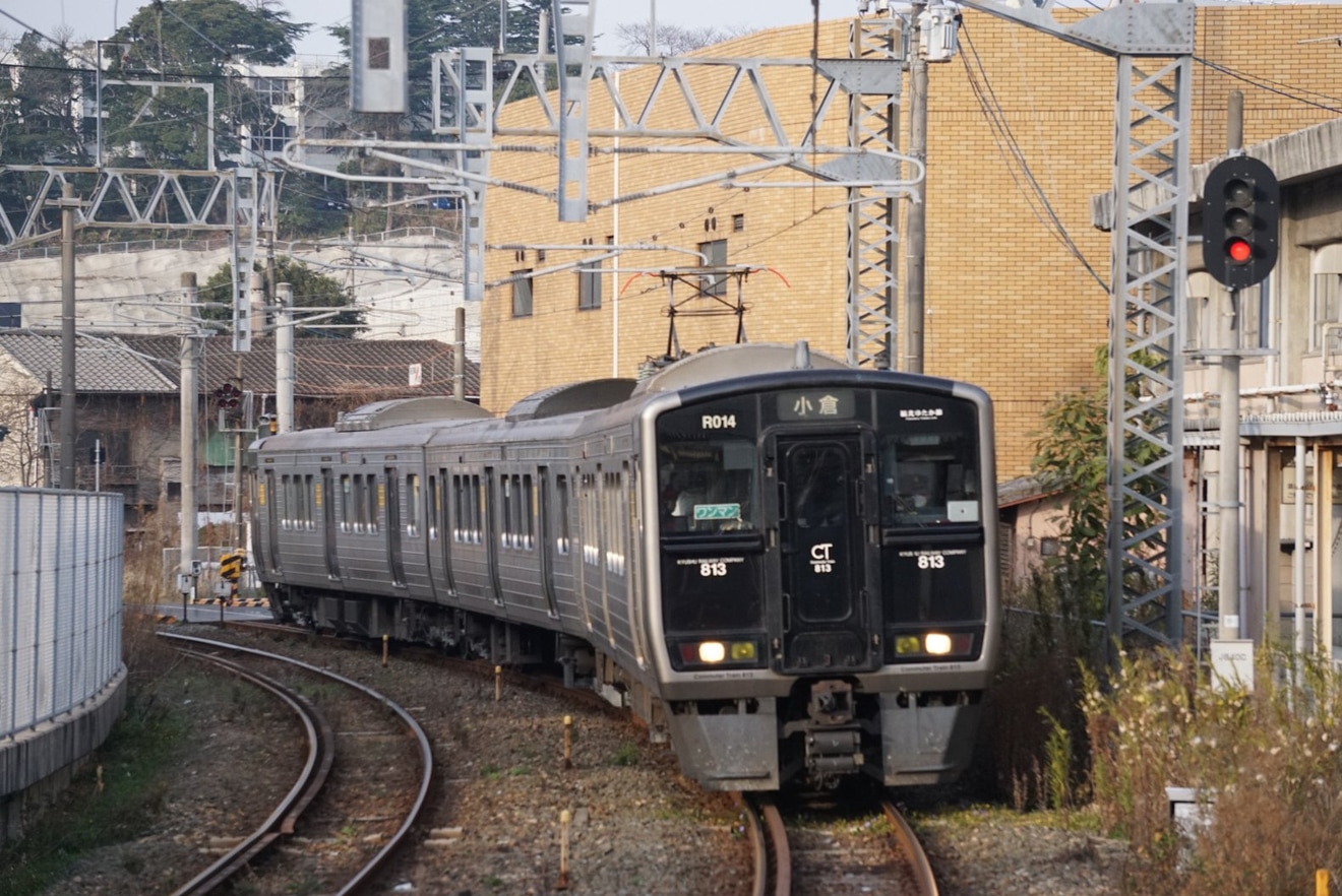【JR九】昔からの筑豊本線折尾短絡線での運行は終了の拡大写真