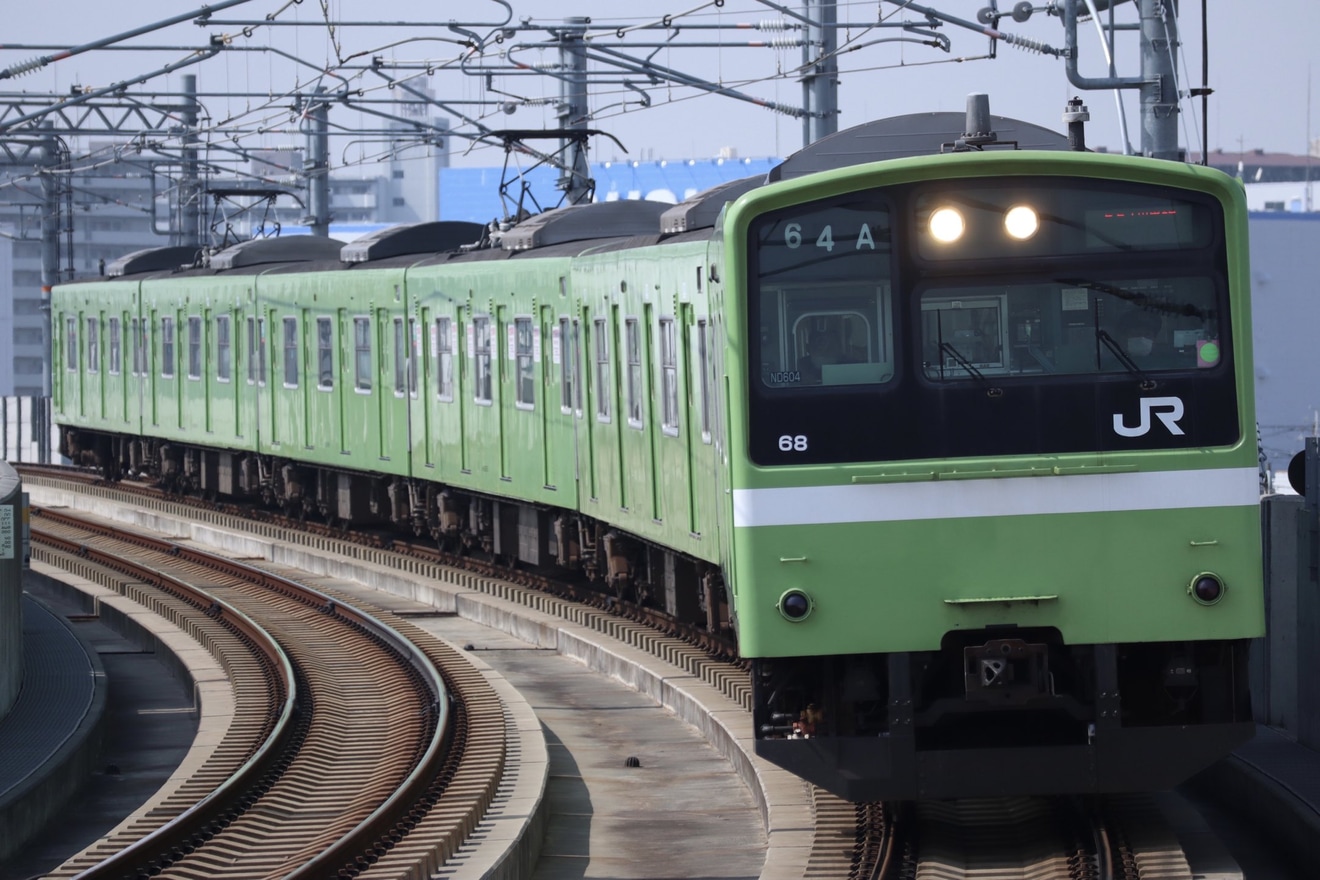 【JR西】おおさか東線から201系が定期営業運転を終了の拡大写真