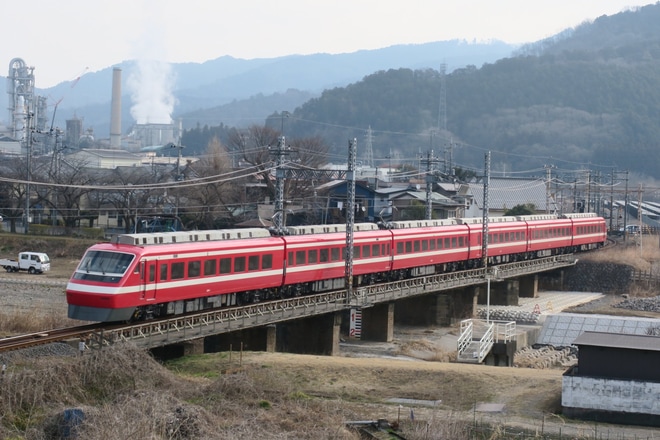 【東武】東武佐野線直通の特急「りょうもう」が運行を終了を葛生～多田間で撮影した写真