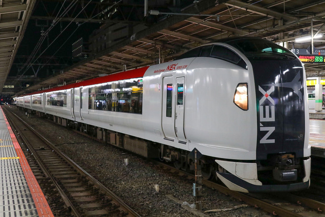 【JR東】成田エクスプレス 新宿以北の運用終了を池袋駅で撮影した写真