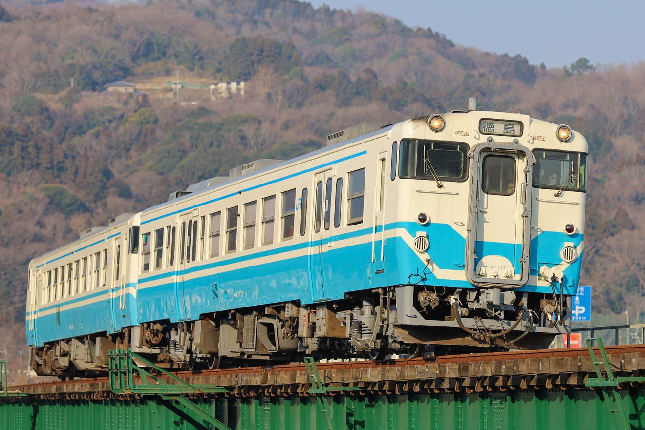 【JR四】徳島線よりキハ40系列(キハ40形、キハ47形）の定期運用終了の拡大写真