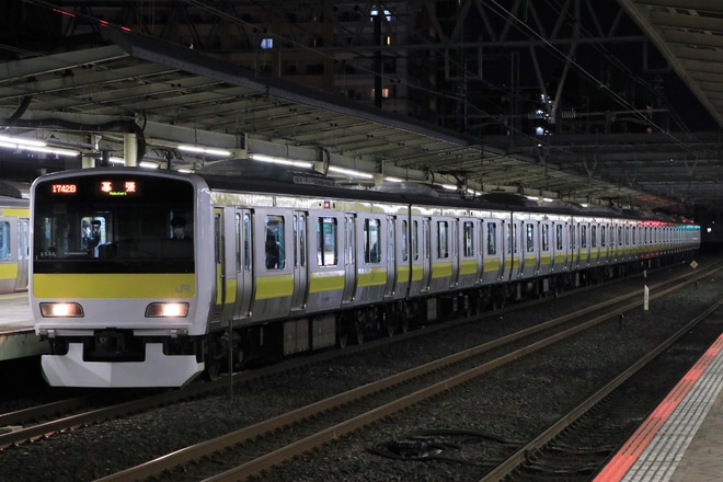 【JR東】中央・総武線 幕張行の定期列車が消滅を不明で撮影した写真