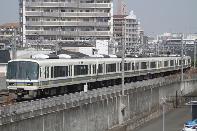 【JR西】221系NC編成おおさか東線内運用開始を放出～高井田中央間で撮影した写真