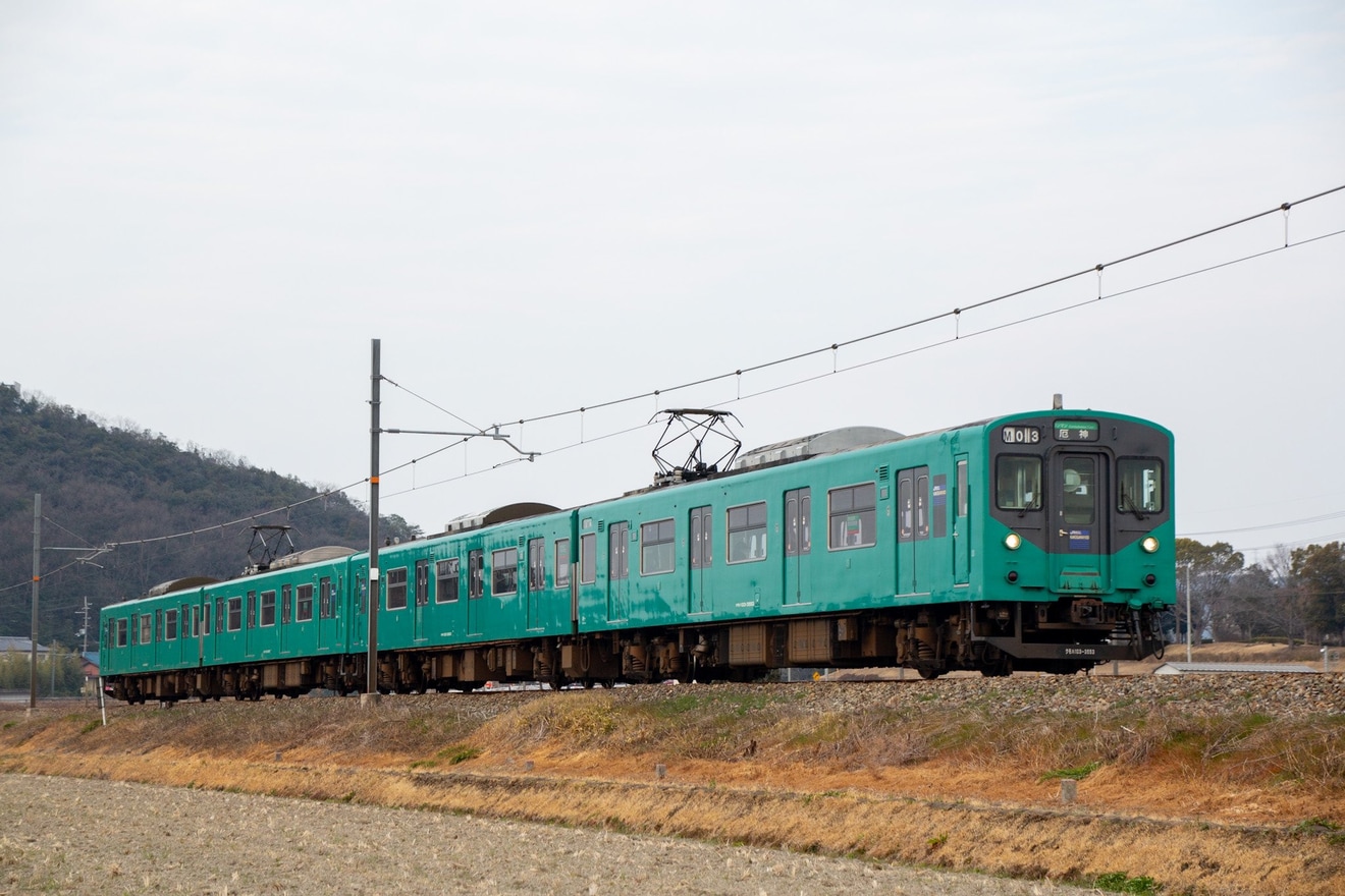 【JR西】加古川線103系の4連定期運用消滅の拡大写真