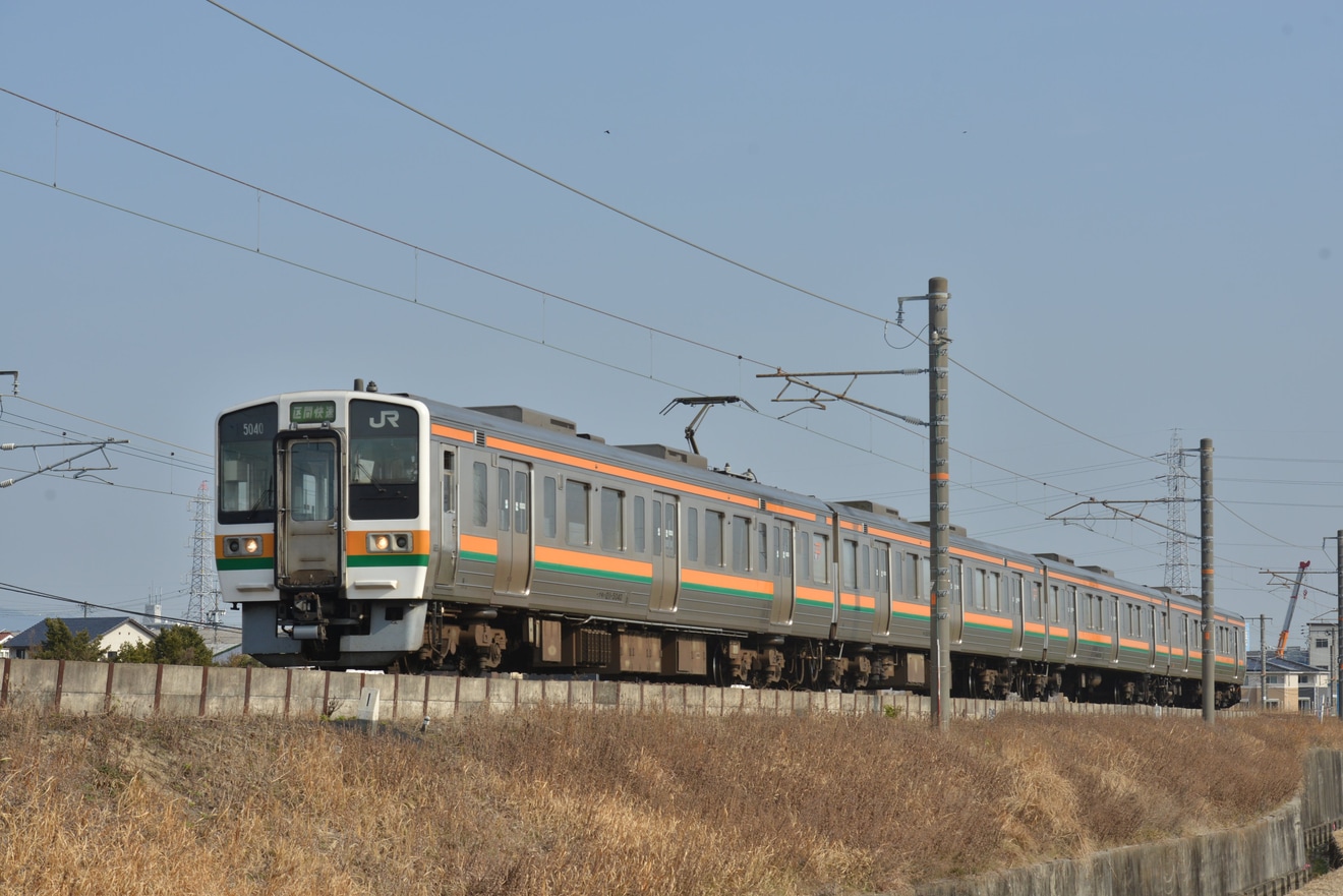 【JR海】関西線での211系定期運用が終了の拡大写真