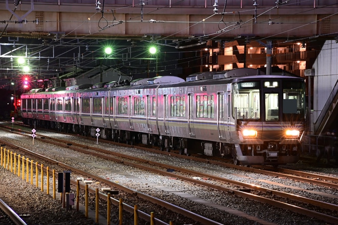 【JR西】223系J10編成岡山疎開回送を不明で撮影した写真