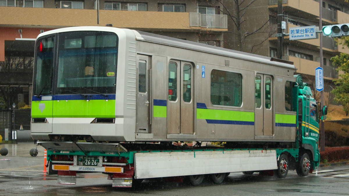 都営】10-300形10-390F先頭2両搬出 |2nd-train鉄道ニュース