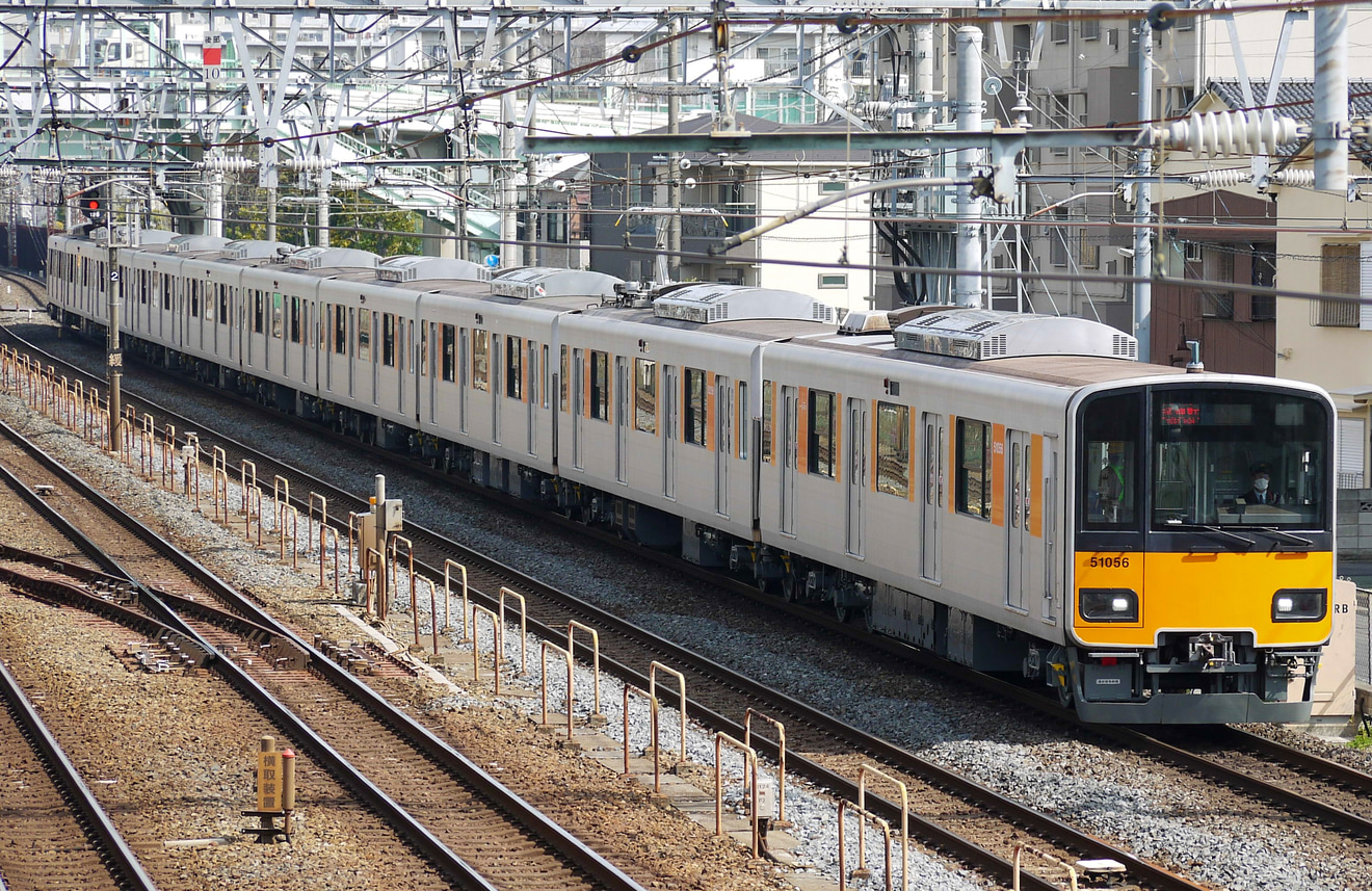 【東武】50050型51056F 南栗橋出場試運転の拡大写真