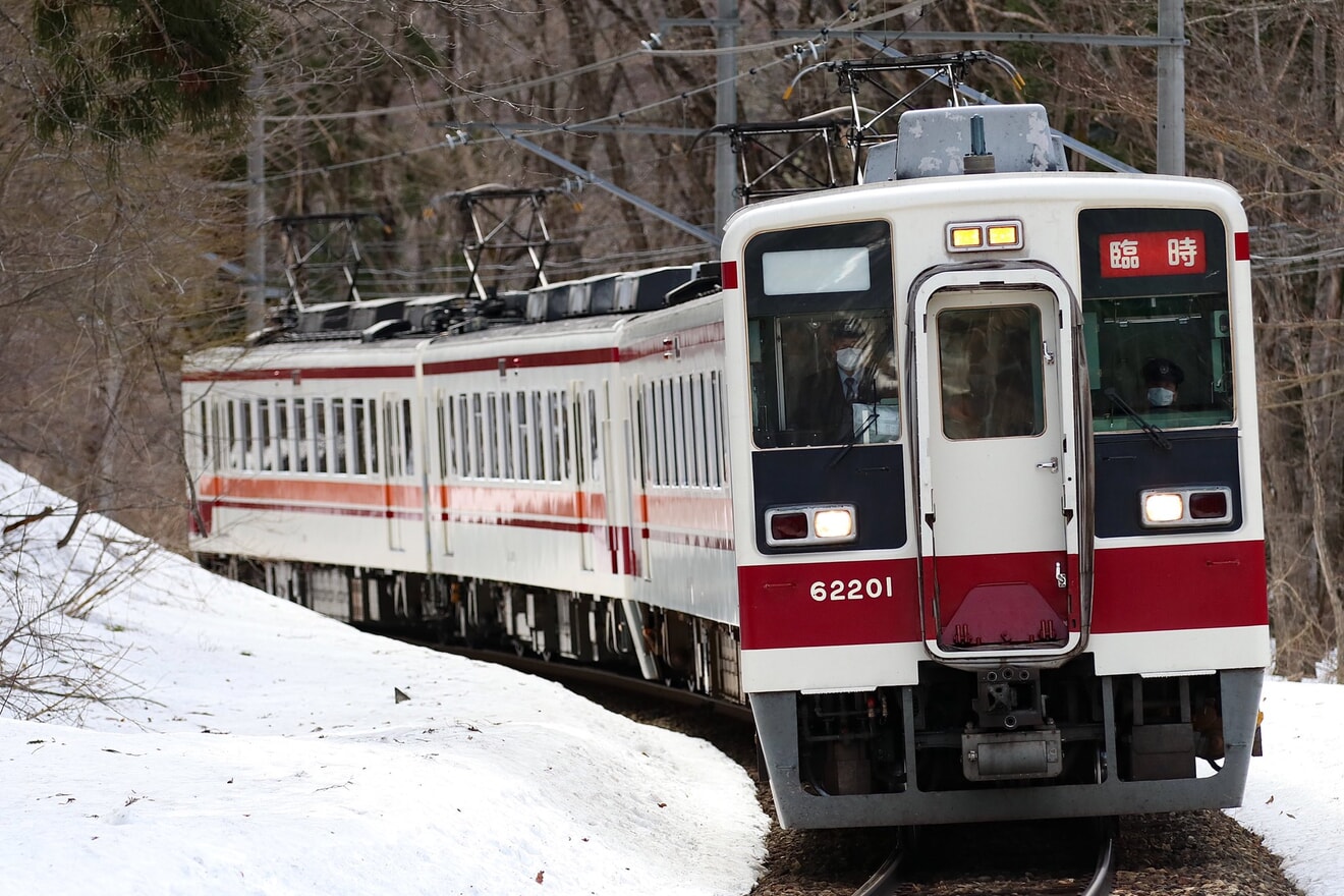 【東武】鉄道ファン有志による「ありがとう会津鉄道6050型＆東武350型ツアー」の拡大写真