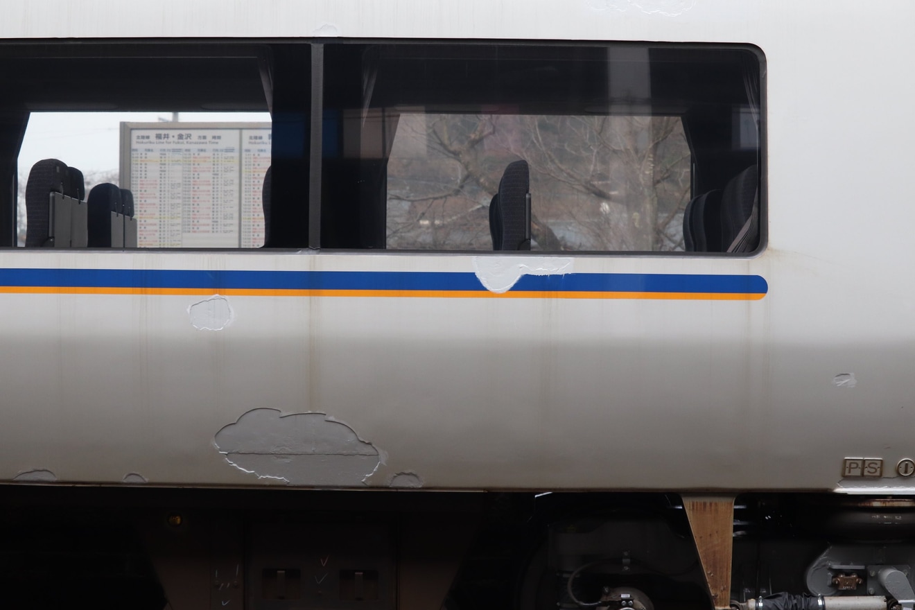 【JR西】681系W15編成吹田総合車両所本所出場回送の拡大写真