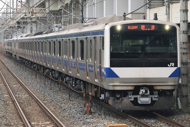 【JR東】E531系カツK410編成 郡山総合車両センター出場(2022)を石橋駅で撮影した写真