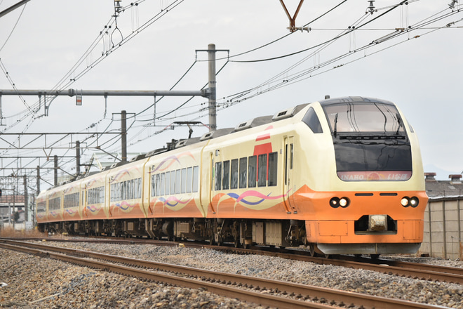 【JR東】E653系U101編成東北本線方面へ回送を岡部～深谷間で撮影した写真