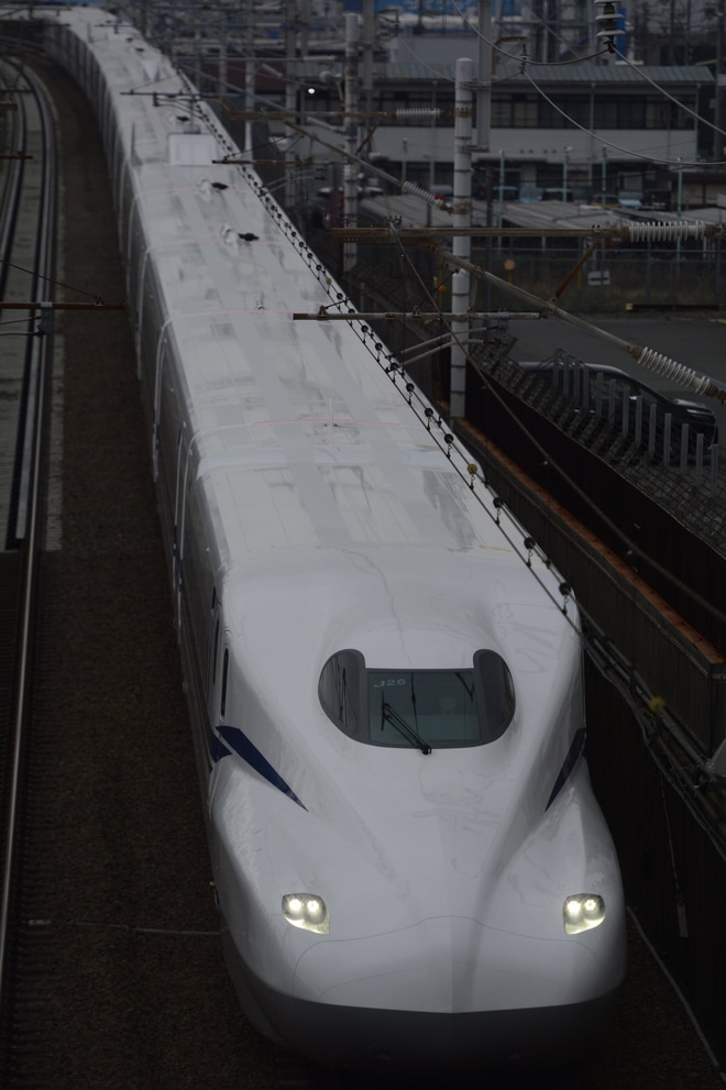 【JR海】N700S J26編成公式試運転を名古屋〜三河安城間で撮影した写真