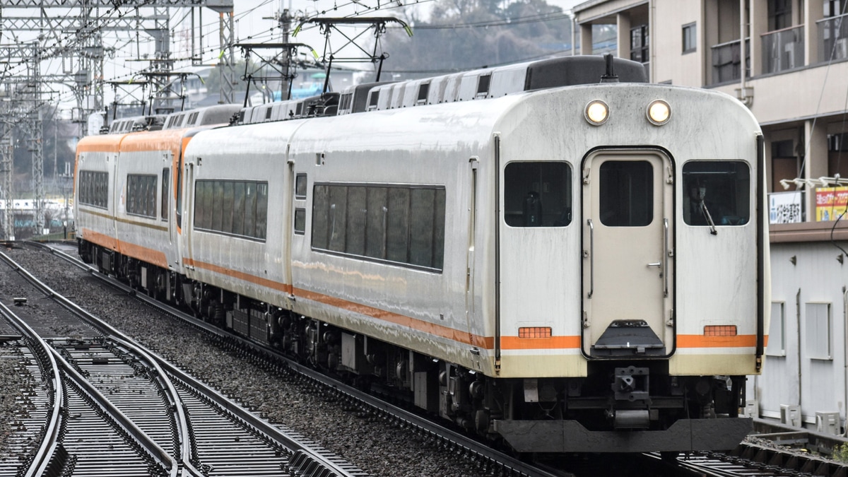 近鉄】21000系UB01+22000系AS25五位堂検修車庫入場回送 |2nd-train鉄道