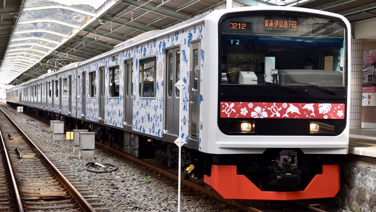 伊豆急】伊豆急３000系「アロハ電車」見学会 |2nd-train鉄道ニュース