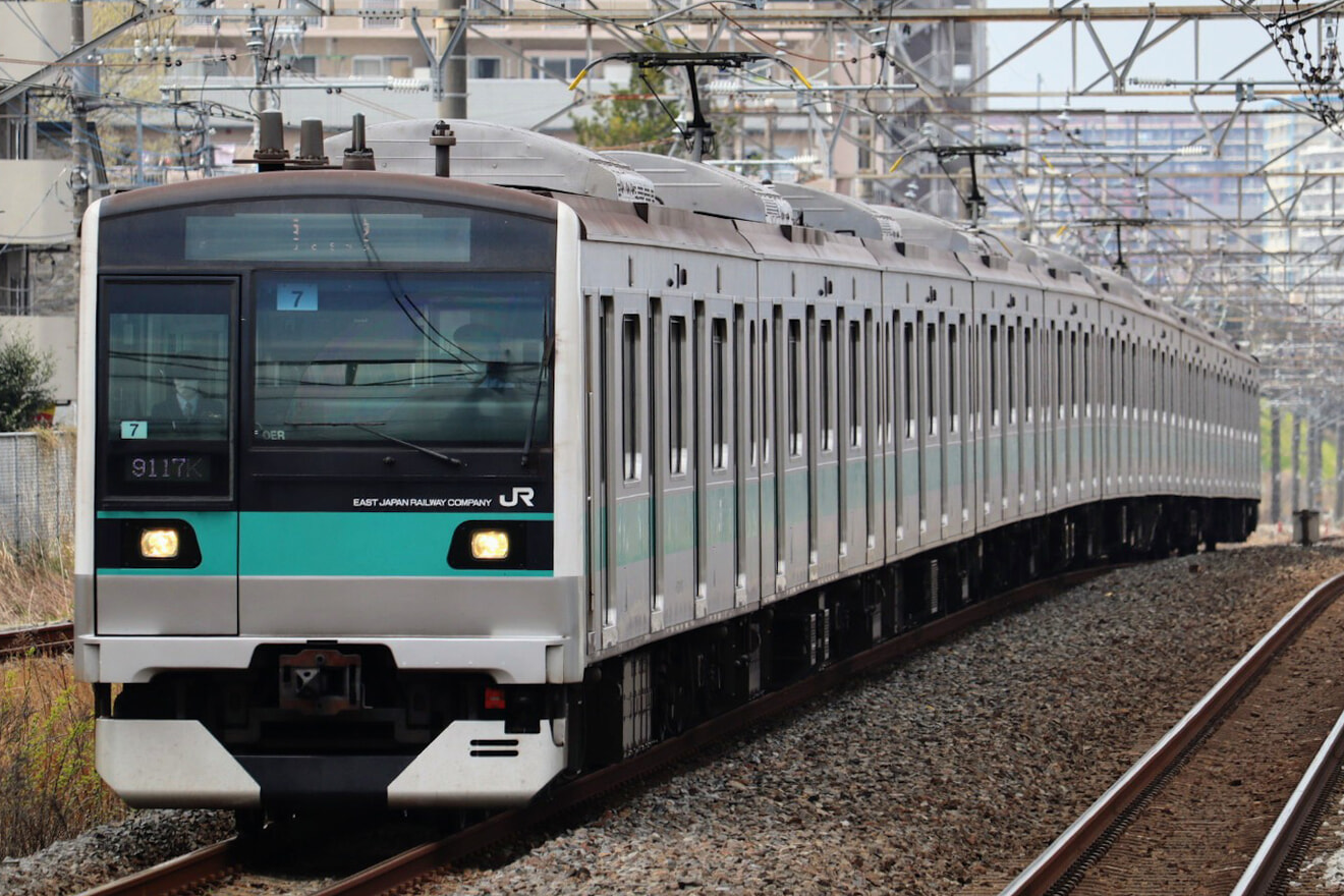 【JR東】E233系綾瀬運輸区 異常時対応訓練の拡大写真