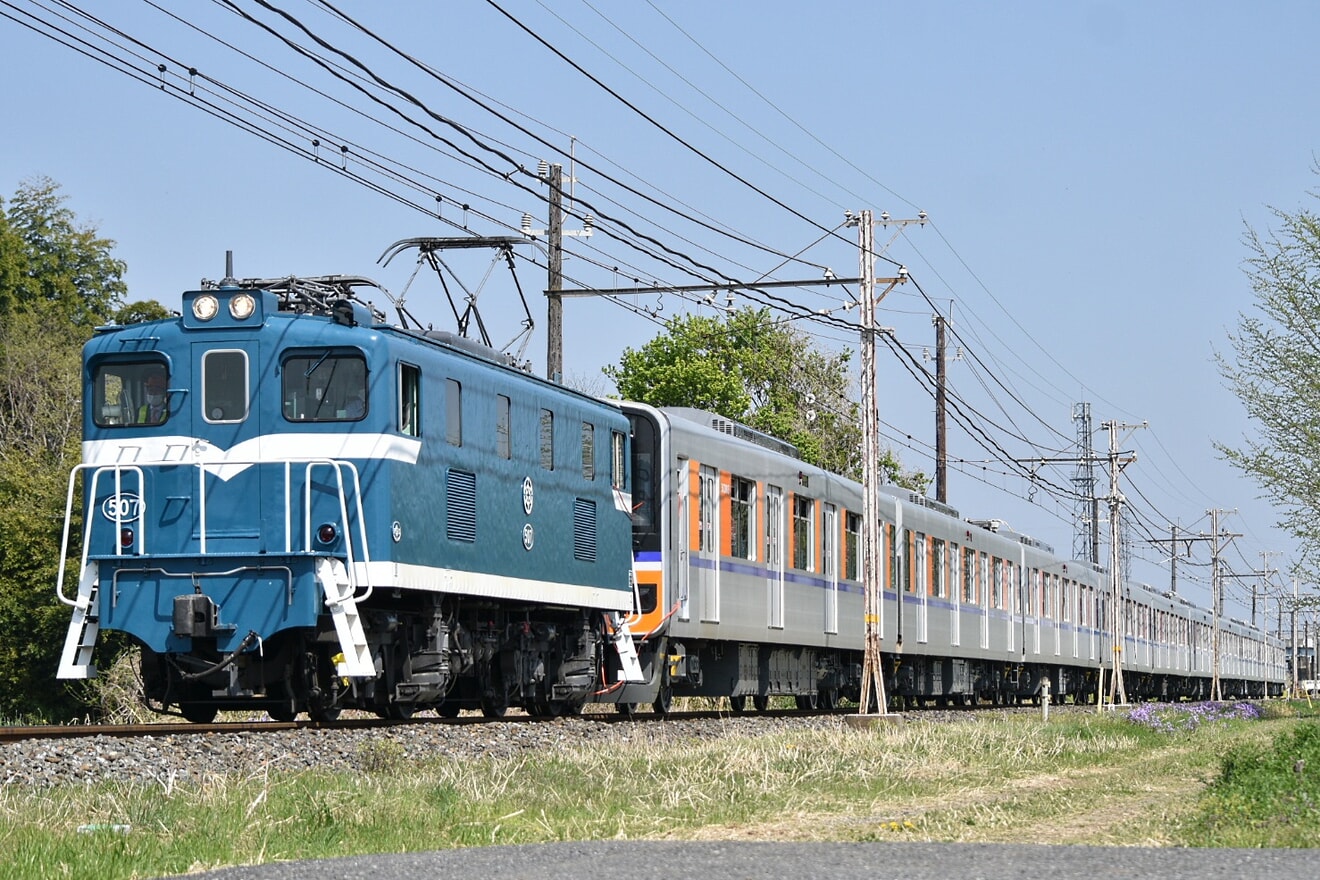 【東武】50090型51093F 南栗橋工場出場の拡大写真