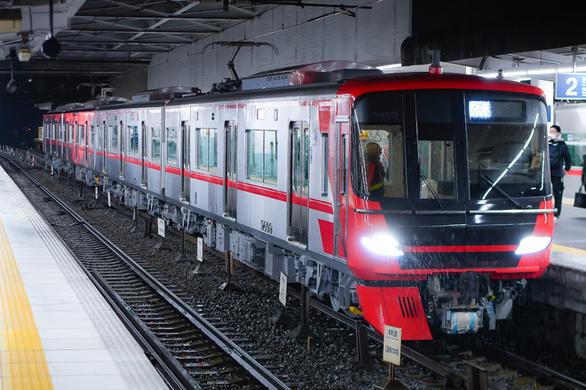 【名鉄】9500系9509F 舞木検査場へ回送を神宮前駅で撮影した写真
