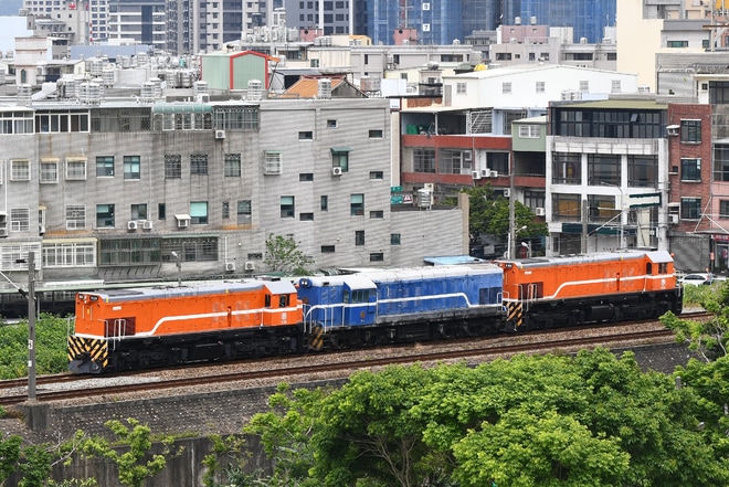 【台鐵】R0型R6が富岡車両基地へ回送を北新竹~竹北間で撮影した写真