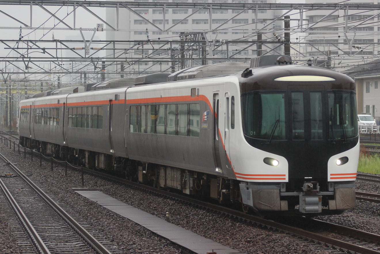 【JR海】HC85系D1編成日本車両へ入場回送の拡大写真