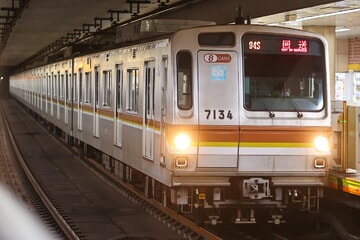 【メトロ】7000系7134F新木場へ回送(廃車の可能性)