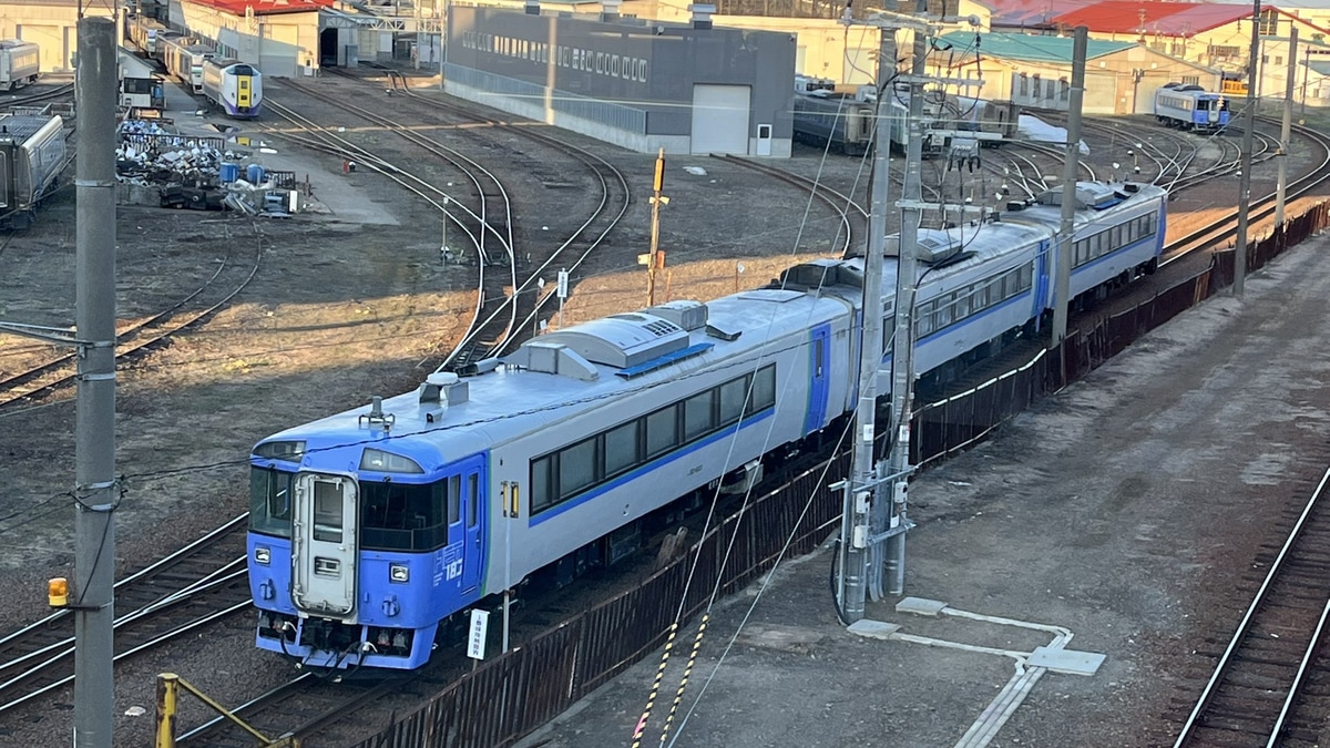 JR北】キハ183系3両(キハ183-6001[お座敷車]+キハ183-1554+キハ183-1506)が苗穂工場入場し廃車  |2nd-train鉄道ニュース