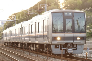 【JR西】207系S61編成網干総合車両所入場回送