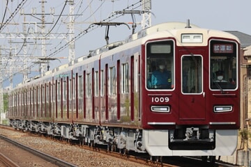 【阪急】1000系1009F正雀工場出場試運転