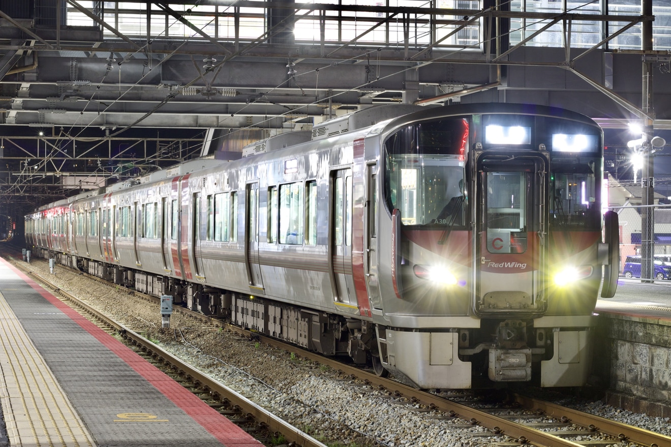 【JR西】艦これの呉イベントに伴う臨時快速列車の拡大写真