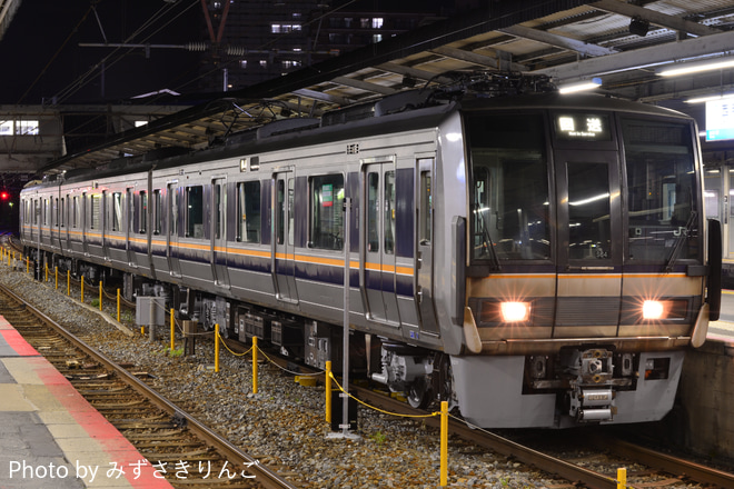 【JR西】207系S64編成 網干総合車両所本所出場を西明石駅で撮影した写真