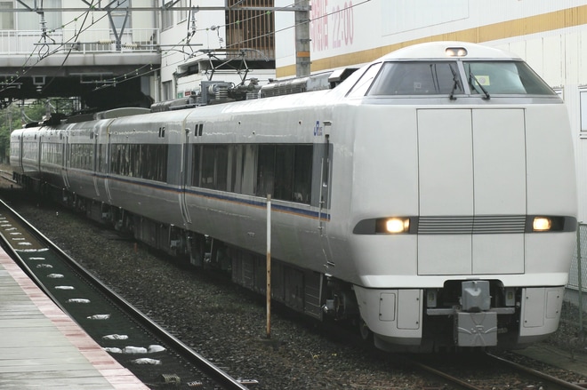 【JR西】681系W01編成吹田総合車両所出場試運転を不明で撮影した写真