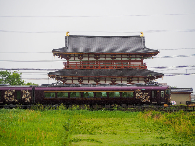 【近鉄】19200系 SA01 あをによし運行開始を大和西大寺～新大宮間で撮影した写真