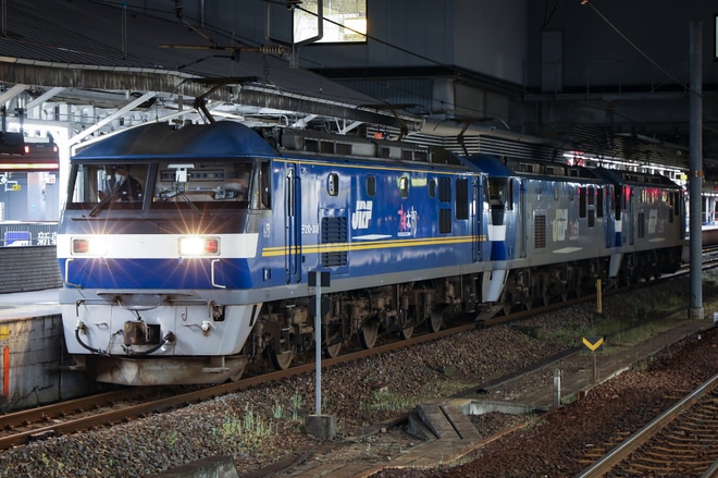 【JR貨】瀬戸大橋線輸送力調整に伴う3重単を不明で撮影した写真