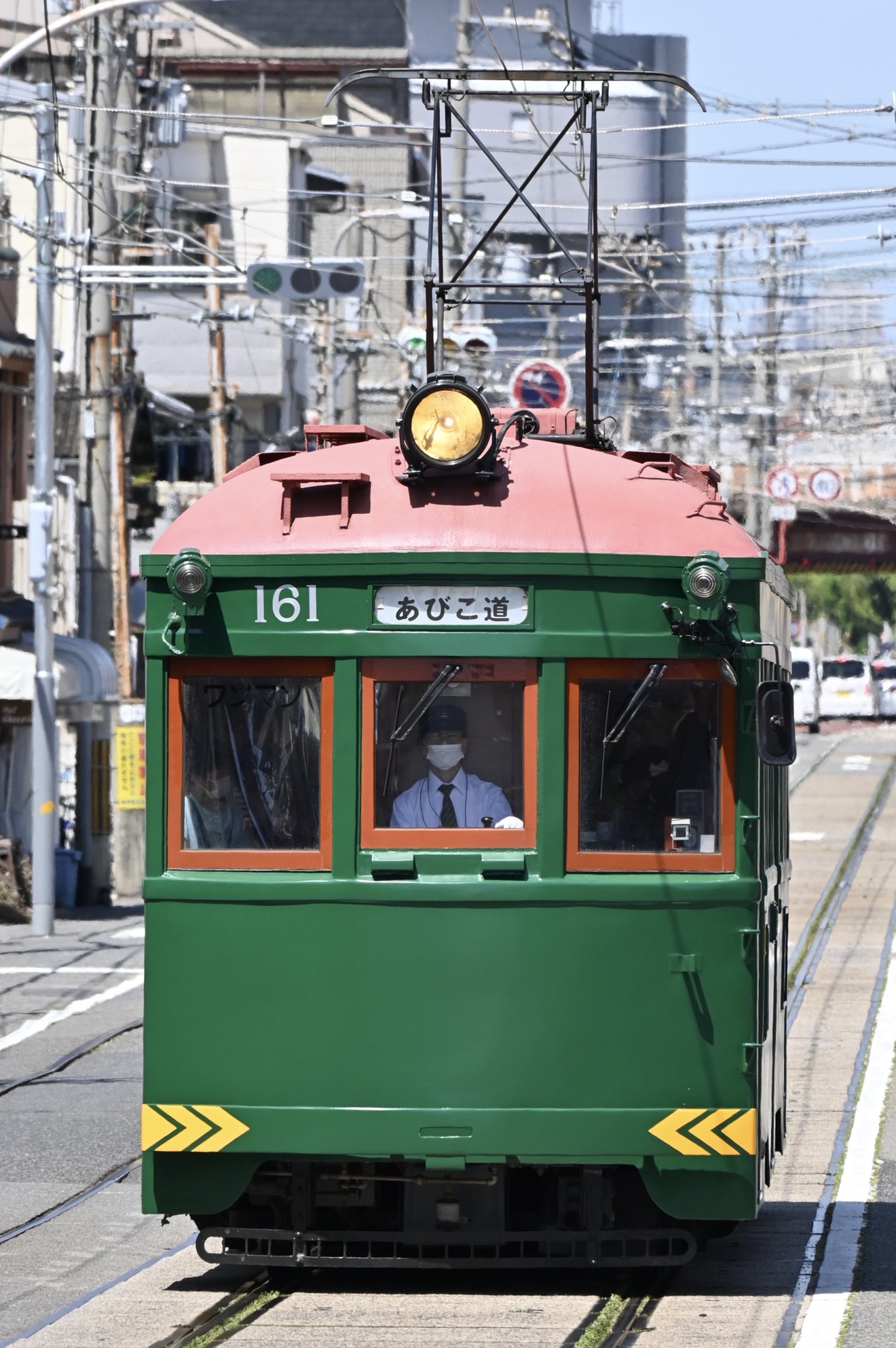 【阪堺】国内現役最古の車両「モ161号」GW 期間中に通常運行の拡大写真