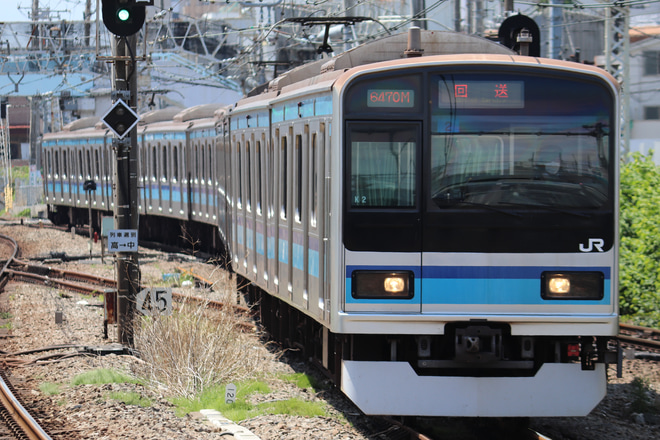 【JR東】E231系ミツK2編成東京総合車両センター入場を中野駅で撮影した写真