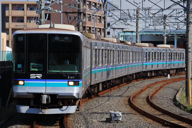【SR】「こどもの日フェスタin浦和美園」に伴うイベント特別列車を不明で撮影した写真