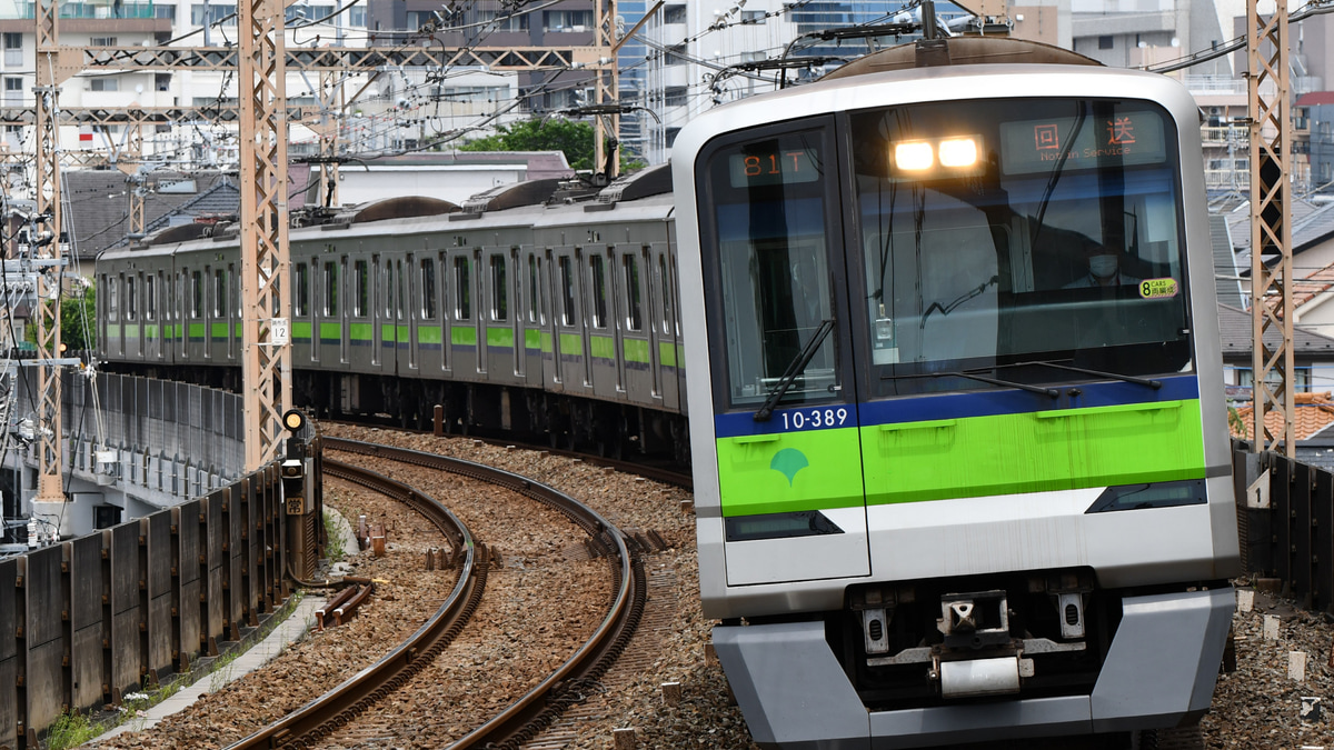 都営】10-300形10-380F 廃車回送 |2nd-train鉄道ニュース