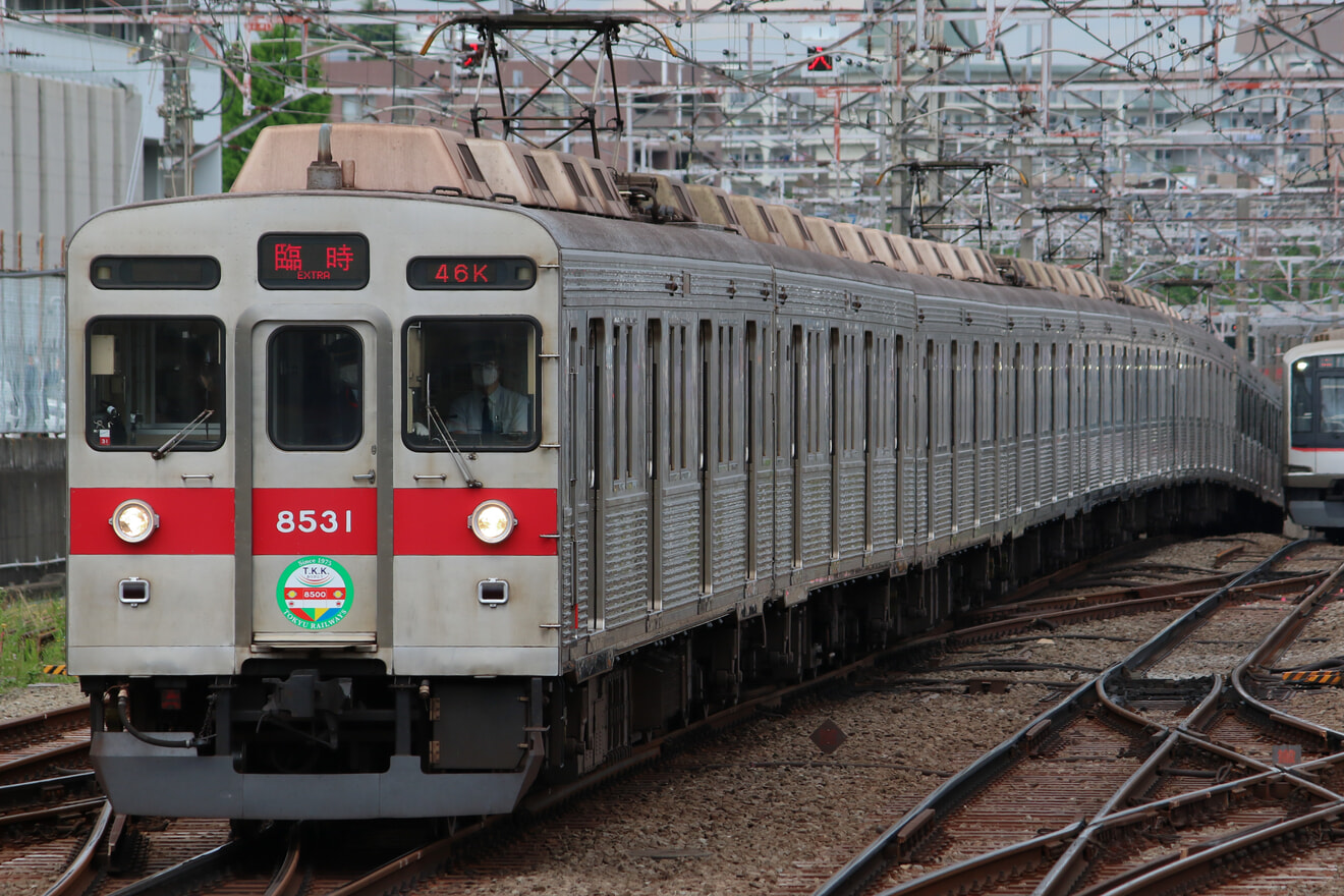 【東急】ありがとう東急電鉄8500系 人数限定、貸切列車でハチゴーサウンドを田園都市線で満喫」ツアーが催行の拡大写真