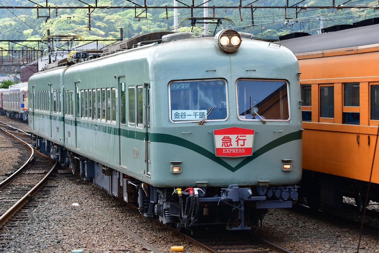 【大鐵】元南海21000系ズームカーを使用した臨時急行の拡大写真