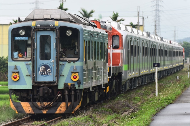 【台鐵】EMU900EP924編成が輸送を台中港(貨)〜台中港間で撮影した写真