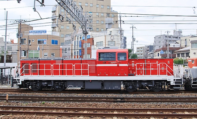 【JR貨】DD200-25川崎車両出場甲種輸送を不明で撮影した写真