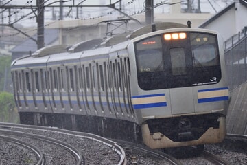 【JR東】「乗務員が教える電車の技能講習～入門編～」のためE217系Y-143編成が木更津へ
