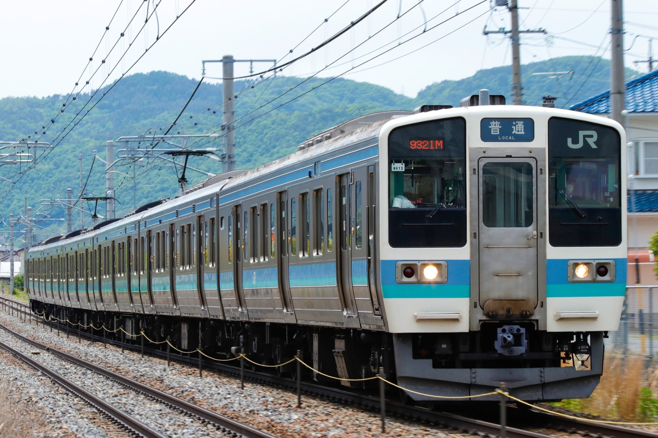 【JR東】篠ノ井大獅子奉納開催に伴う臨時列車の拡大写真