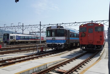 【JR四】「キハ47気動車でゆく復刻いよ号の旅」撮影会
