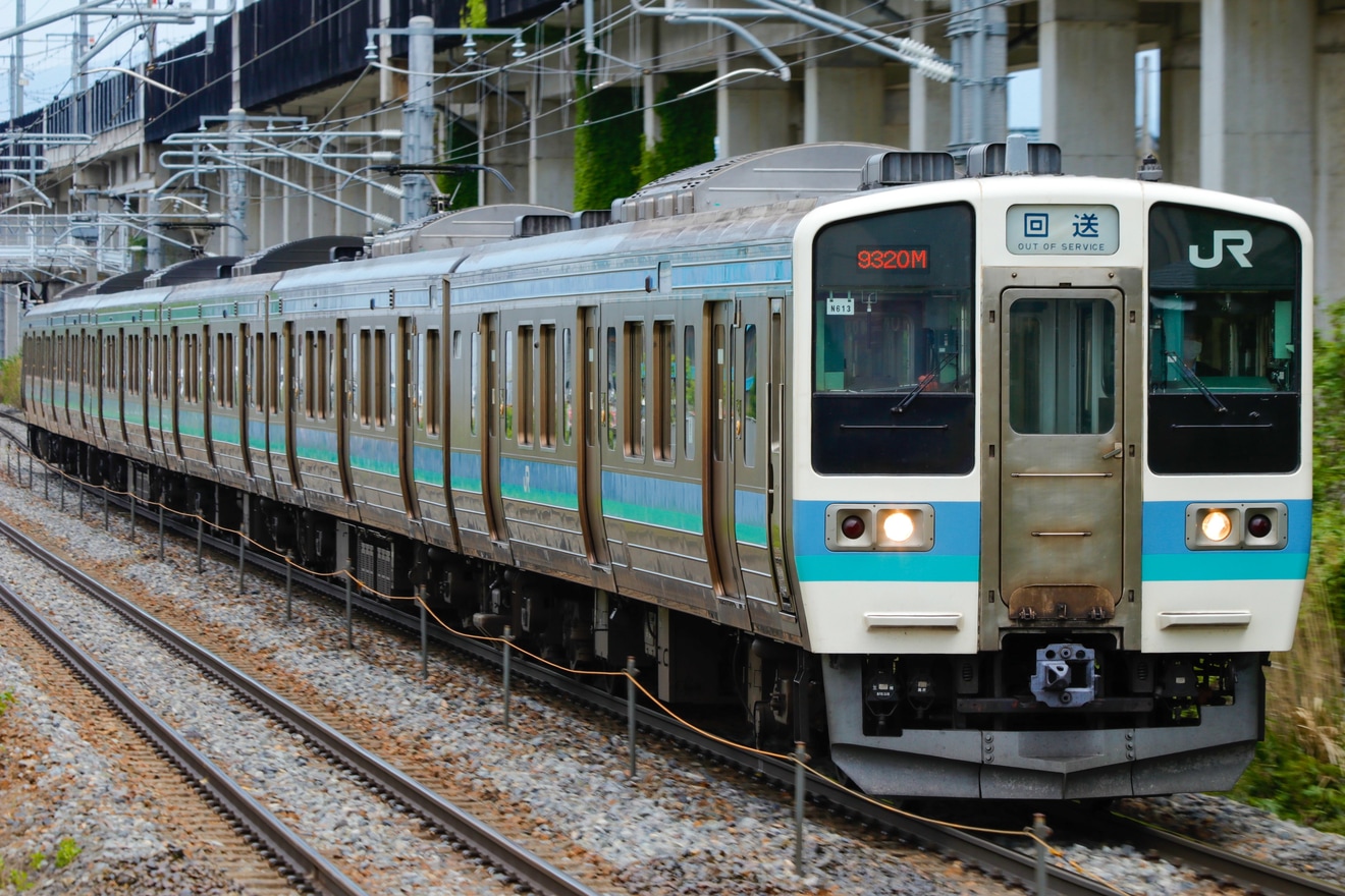 【JR東】篠ノ井大獅子奉納開催に伴う臨時列車の拡大写真