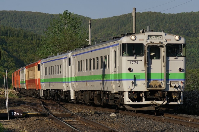 【JR北】キハ40形6両が釧路から旭川へ回送