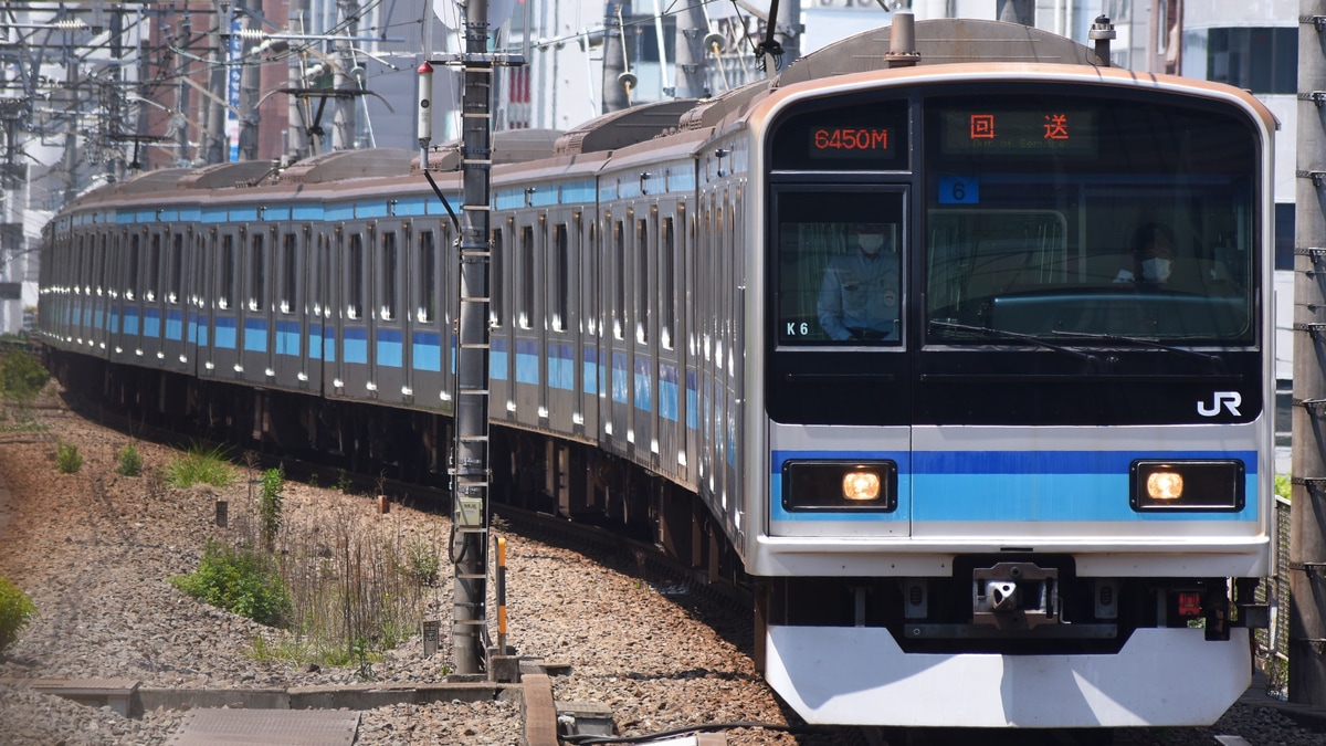 JR東】E231系800番台ミツK6編成東京総合車両センター入場に伴う回送